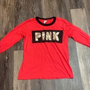 VS Pink long sleeve shirt